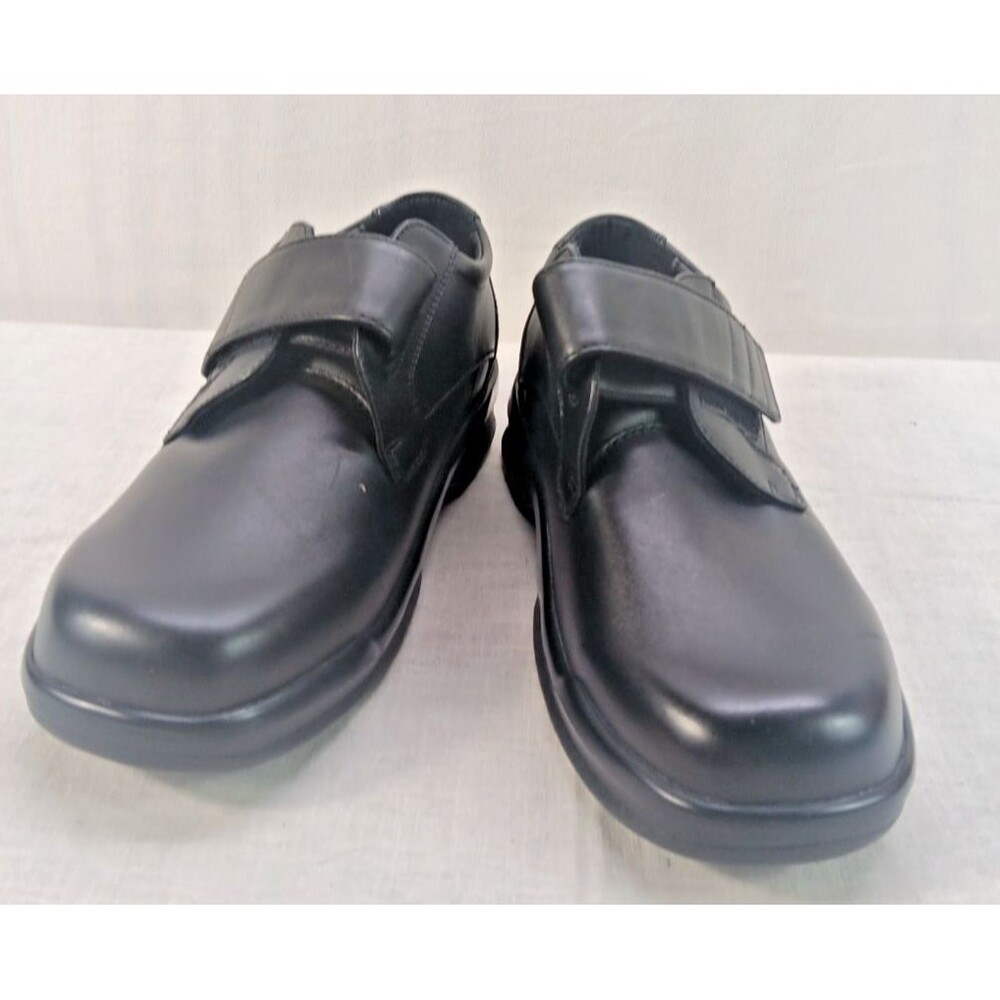 APEX Orthopedic Shoes Womens 8.5 Wide Black Double Strap 1260W Ambulator NEW